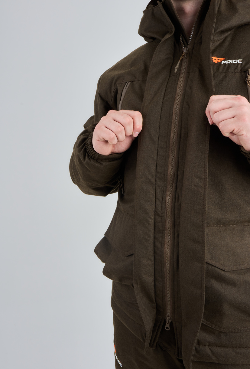 Выстрел костюм PRIDE, зимний -15, т.коричневый